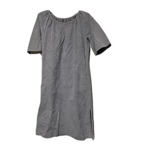 Vintage Novis Denne of Arizona Ultra Suede Dress Gray